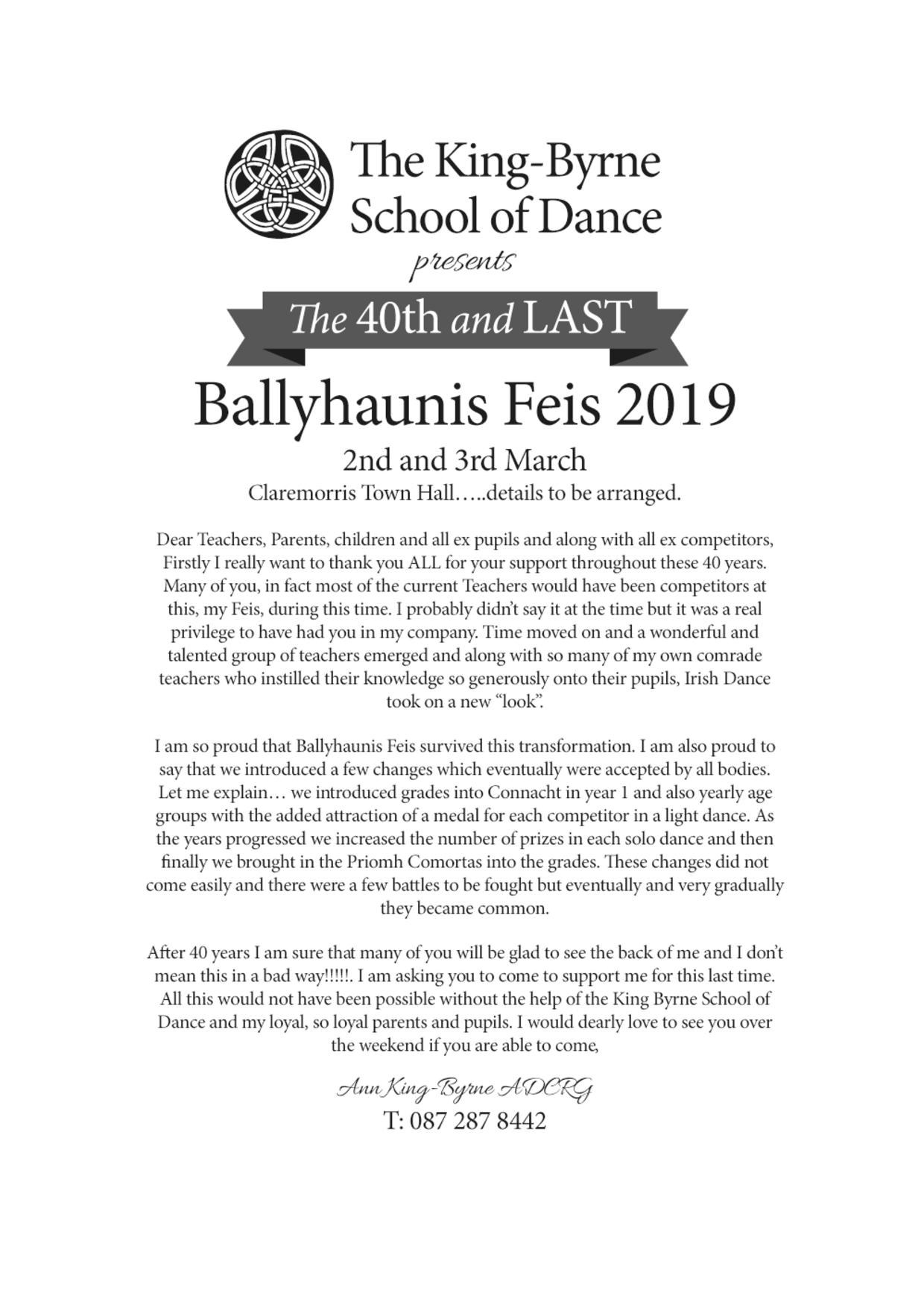 Ballyhaunis Feis Note 2019 page 001